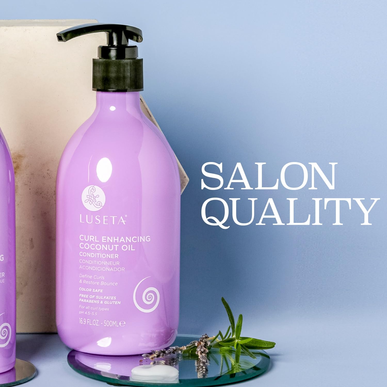 Luseta frizz reduction after drying suggests smoother strands.