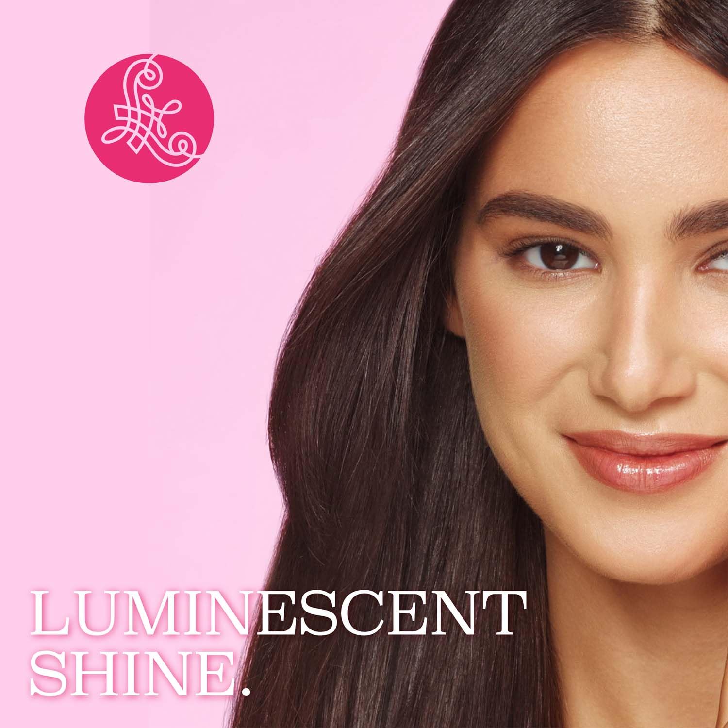 Sleek, smooth hair look achieved by Luseta Keratin Heat Protectant.