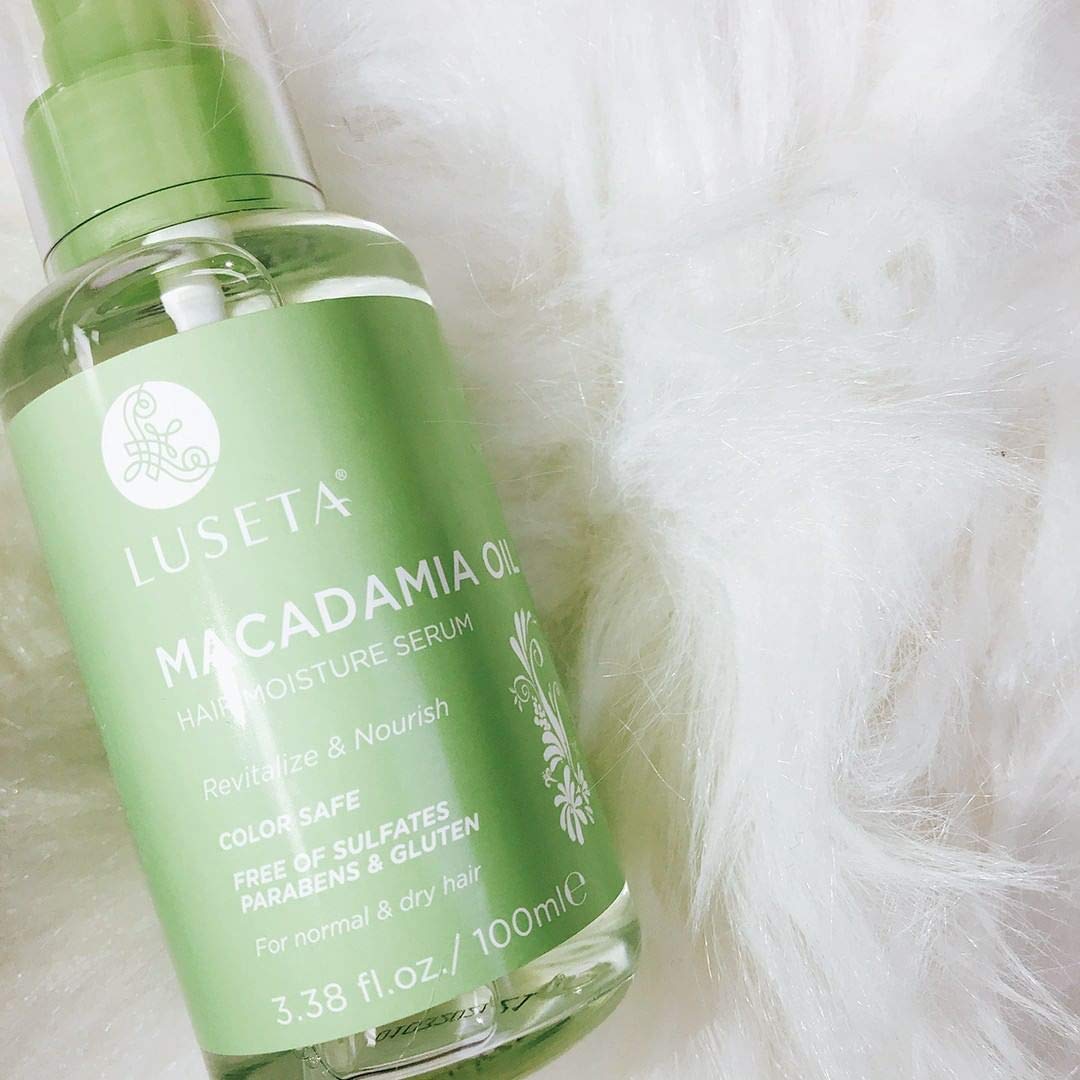Luseta Macadamia Oil Serum delivers silky softness and healthy-looking shine
