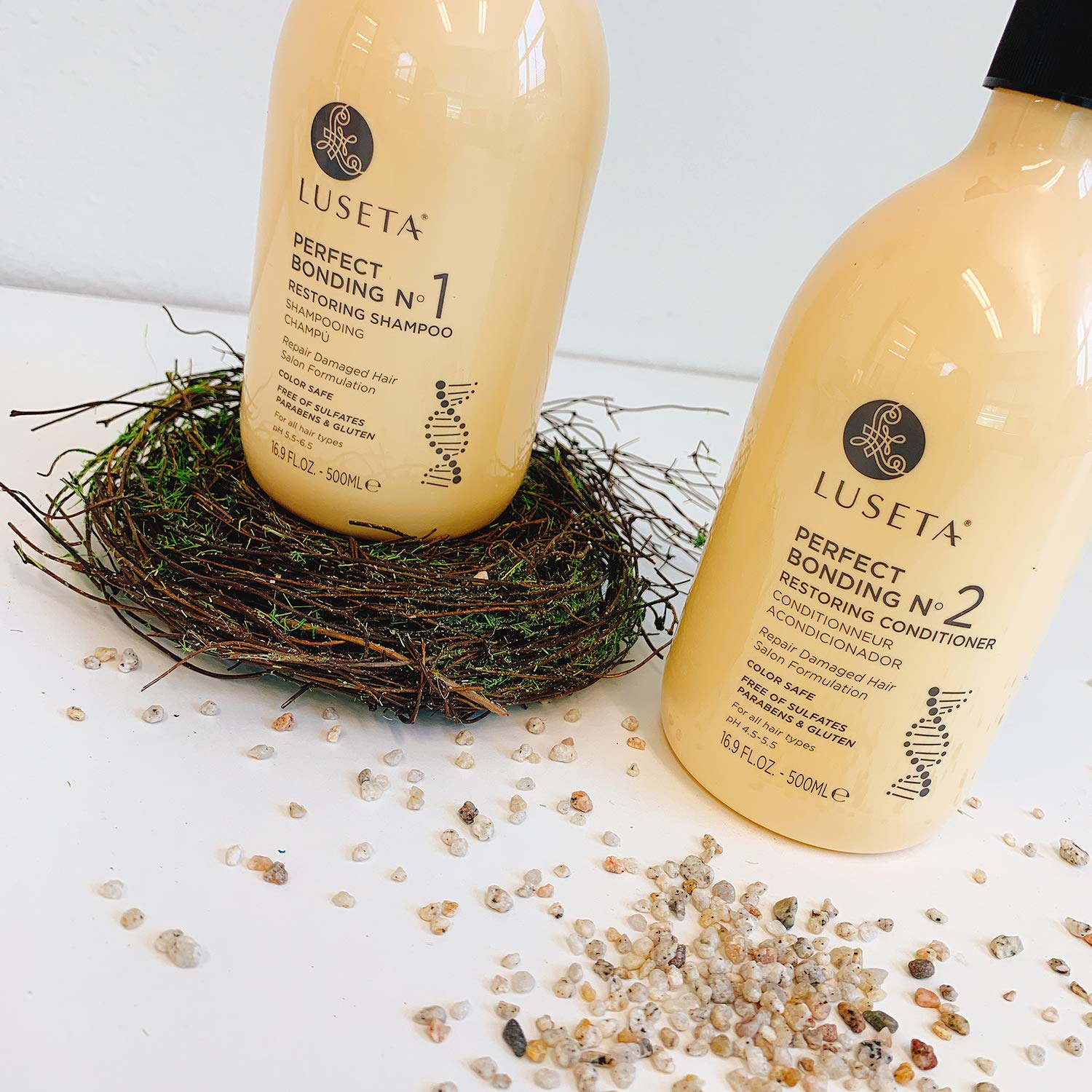 Luseta rosemary leaf oil ingredient, an essential oil for scalp vitality and fullness.