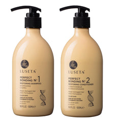 Luseta Rosemary Oil Bonding Shampoo bottle promotes nourishment for color-treated hair