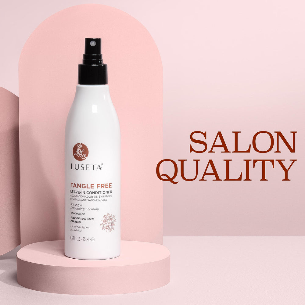 Luseta Smooth Silky Hair shine visual hints at radiant glow