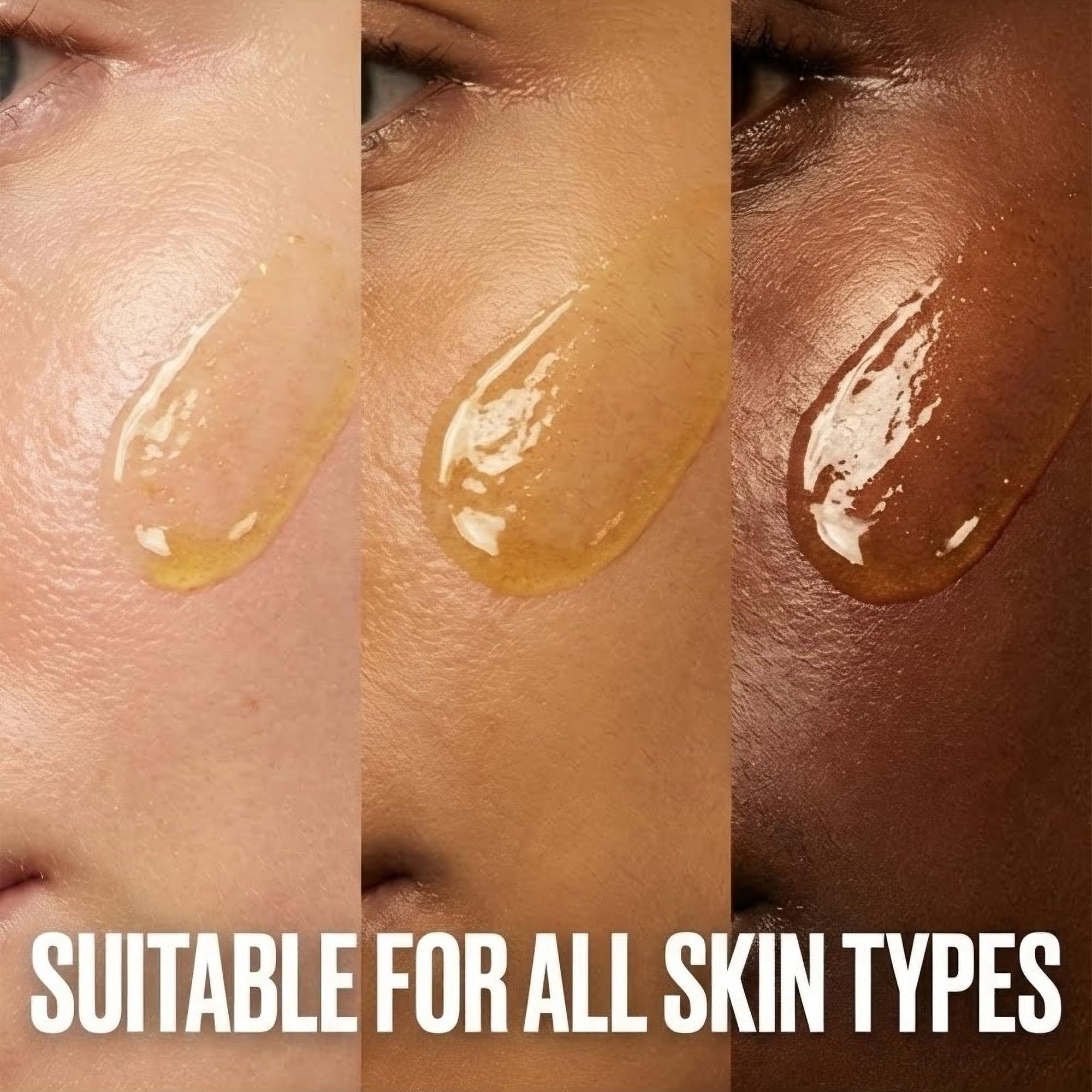 LusheCare LUSHÉ glow after application on neck and décolletage
