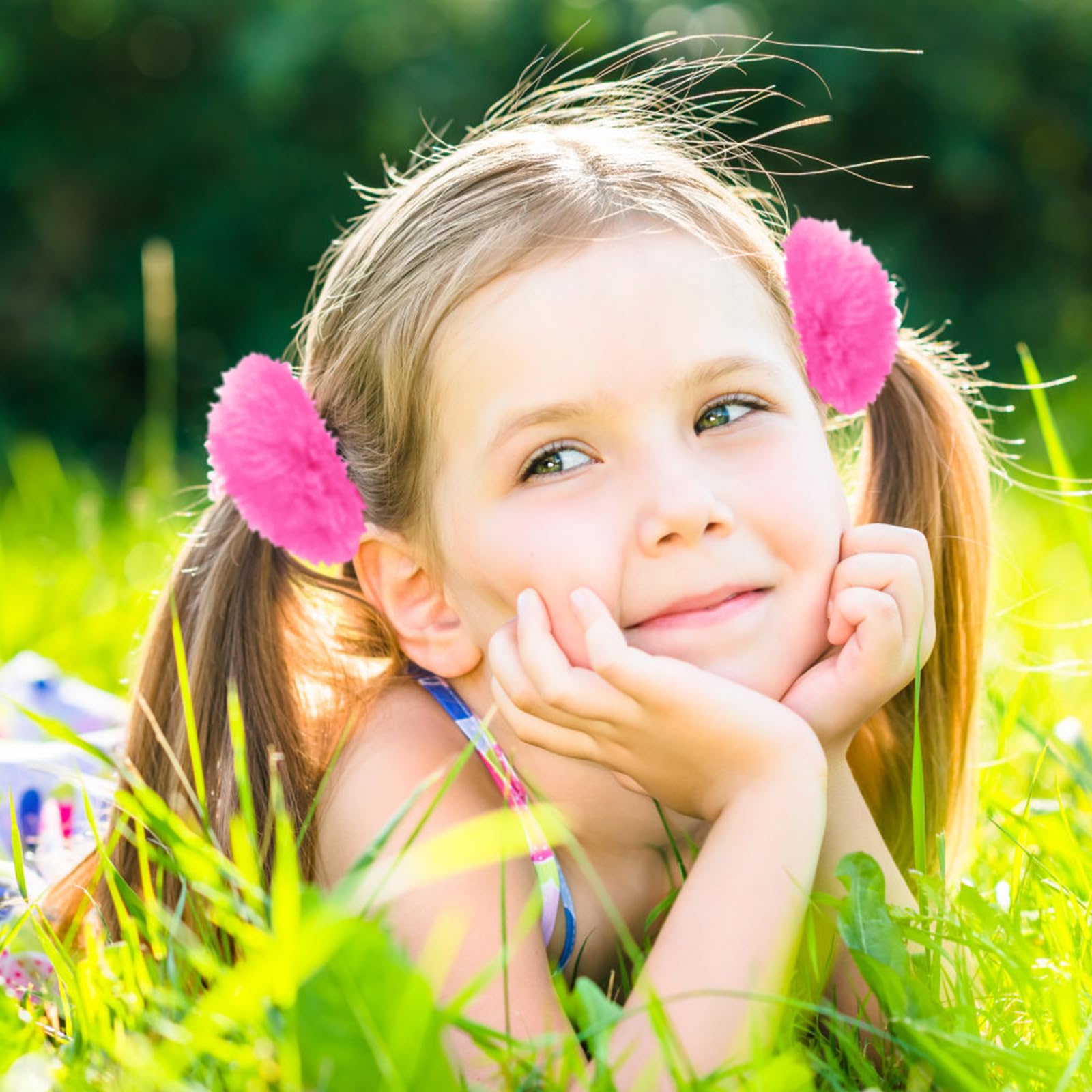 Lusofie durable hair accessory for girls' parties and performances
