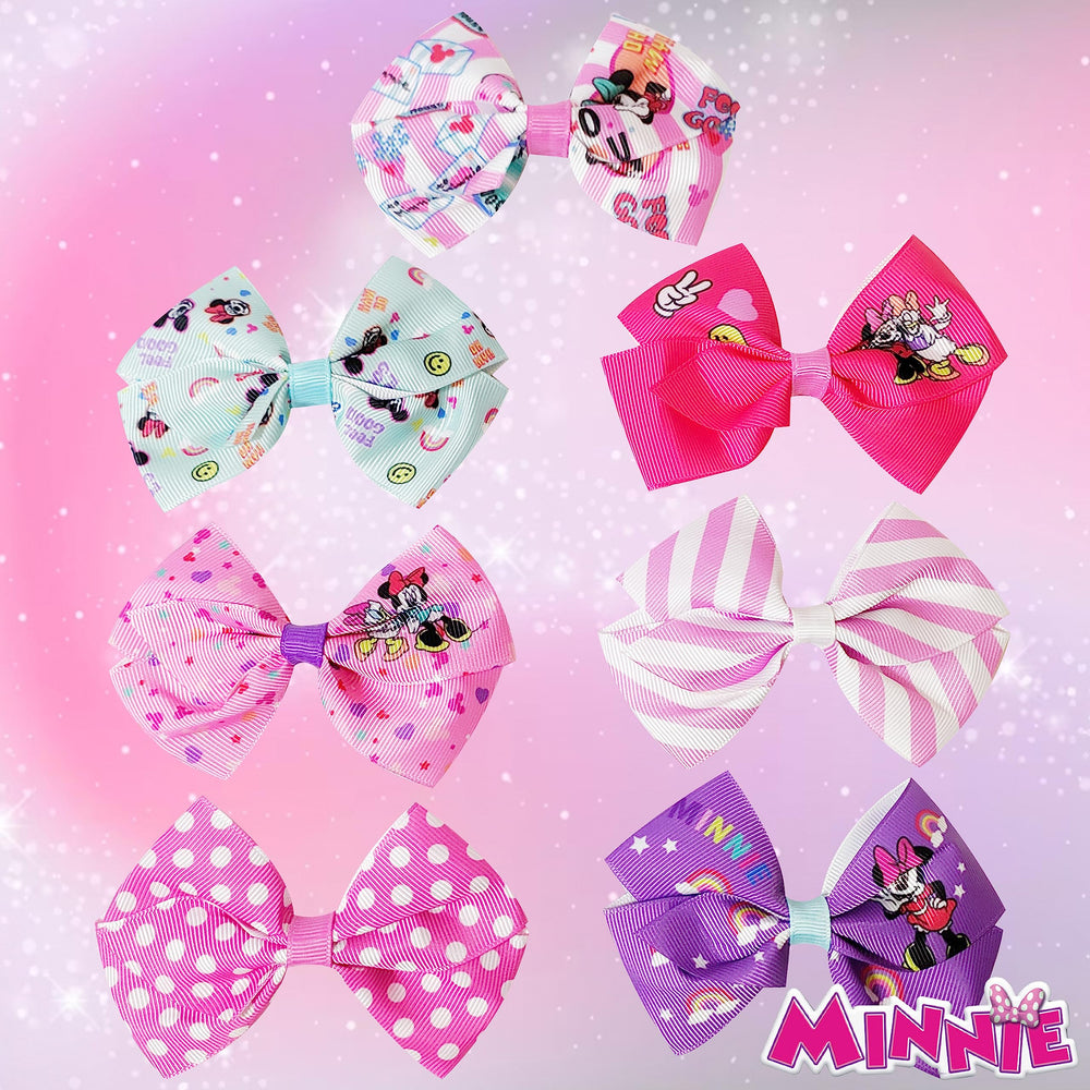 Luv Her Minnie Mouse bows packaging shown for online exclusive purchase.