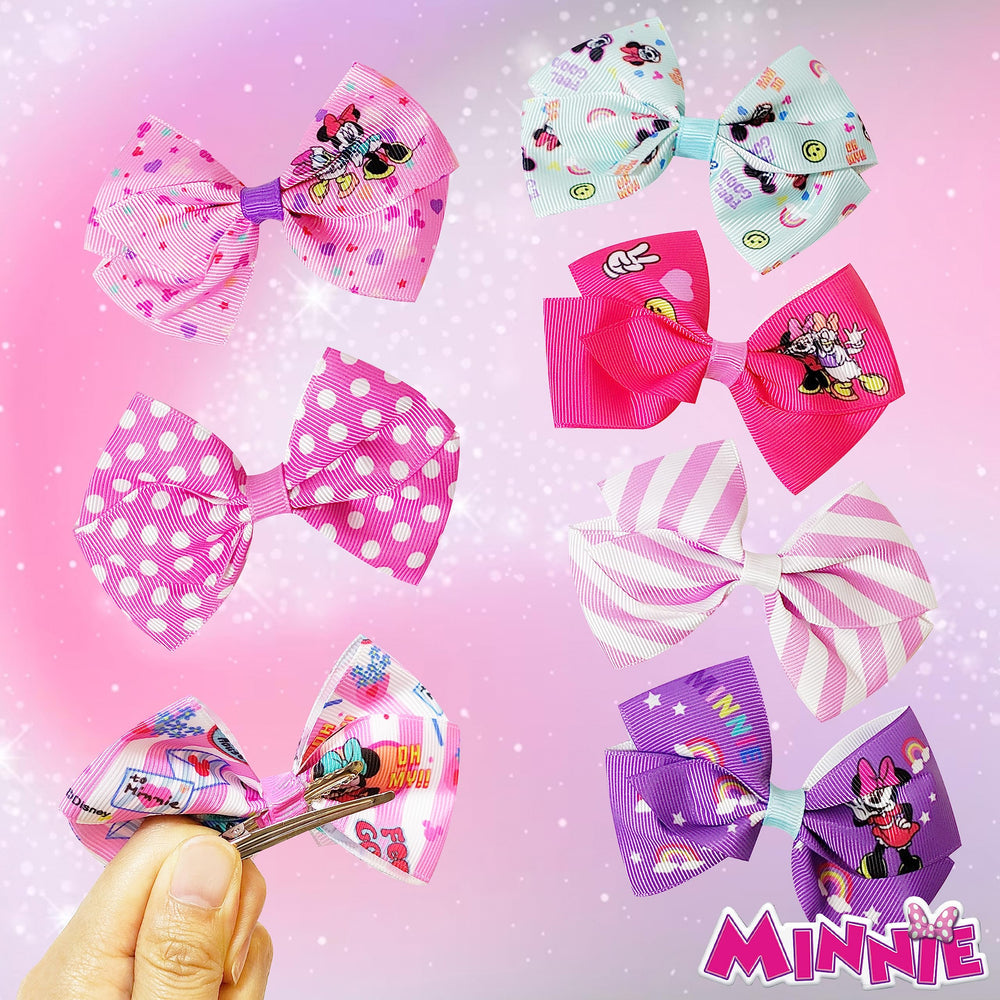Luv Her exclusive collab Minnie bows illustrating licensed quality.