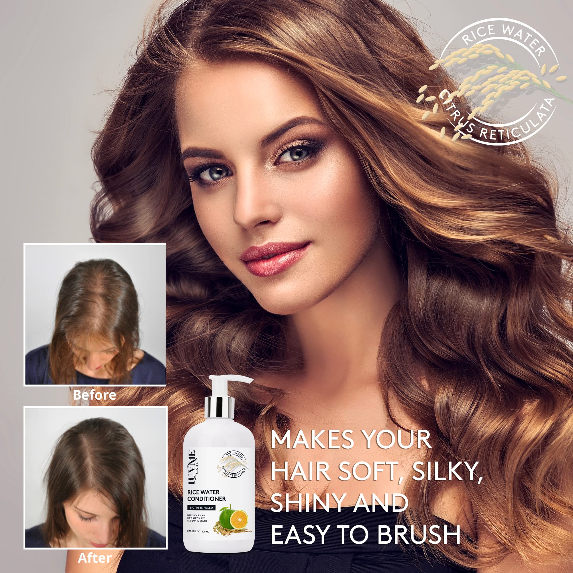 Luv Me Care for all hair types demonstrating versatility across textures