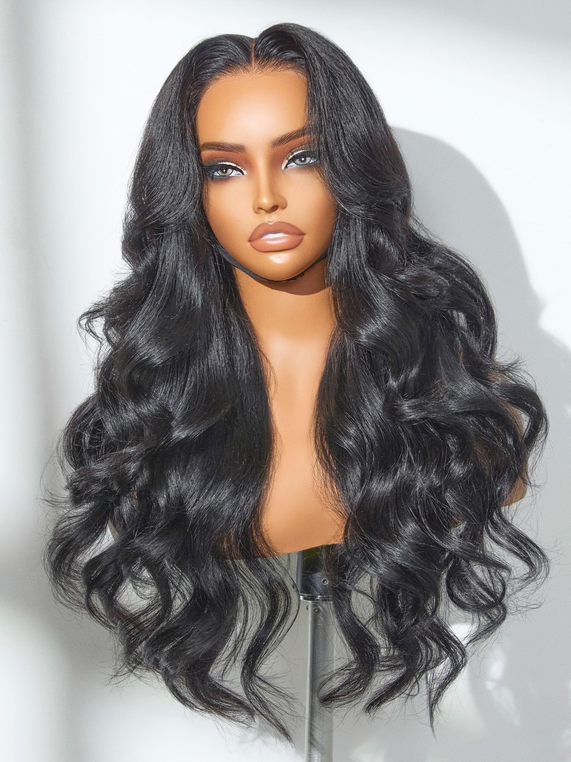 LUVME HAIR All-Day Comfort loose body wave wig with lace front for natural volume.