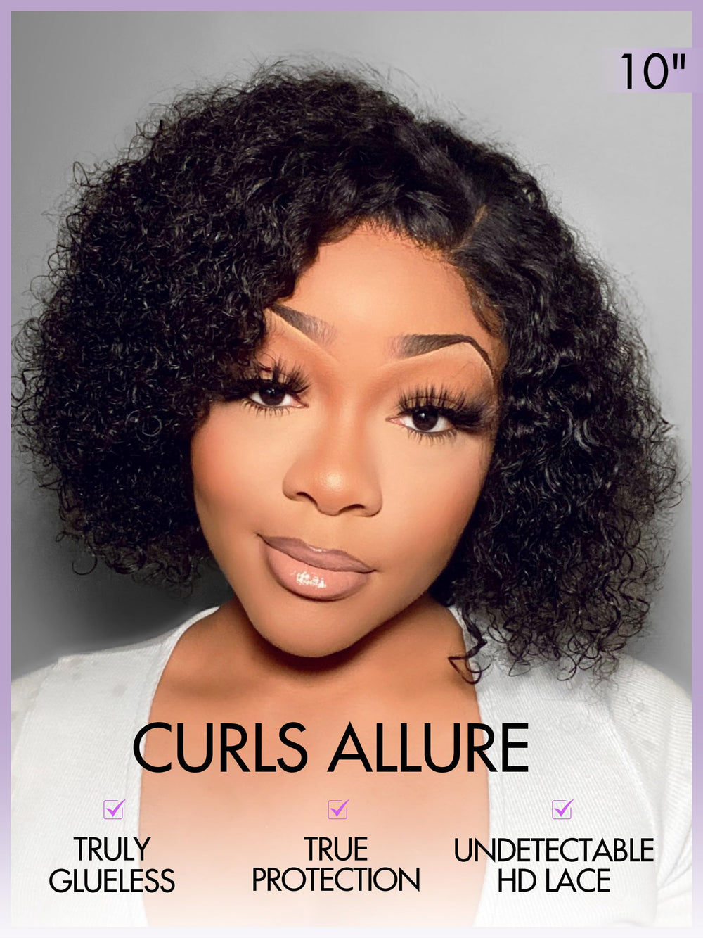 LUVME HAIR glueless lace closure wig for easy, secure everyday wear.