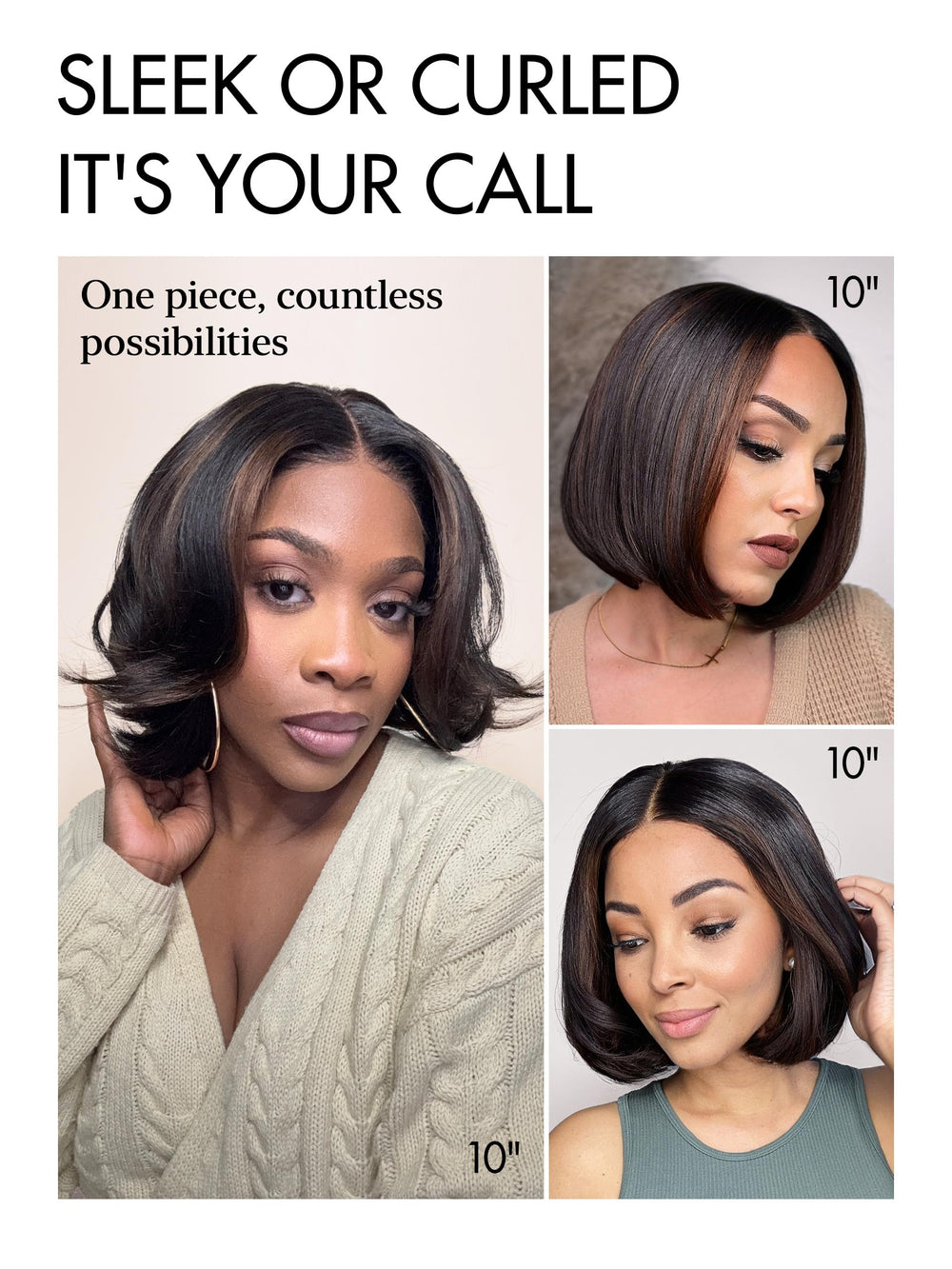 LUVME HAIR pre-cut plucked lace saves prep time while maximizing realism.