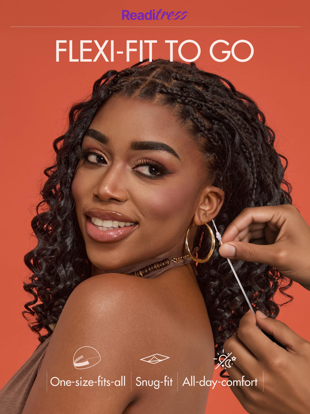 LUVME HAIR Readitress pre-cut lace for easy, ready-to-wear installation.