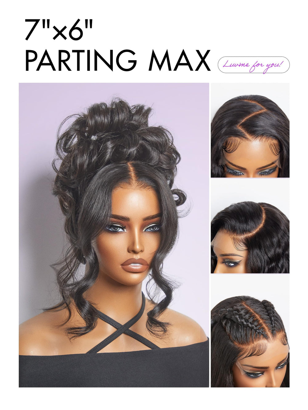 LUVME HAIR sun-kissed style body wave with radiant texture