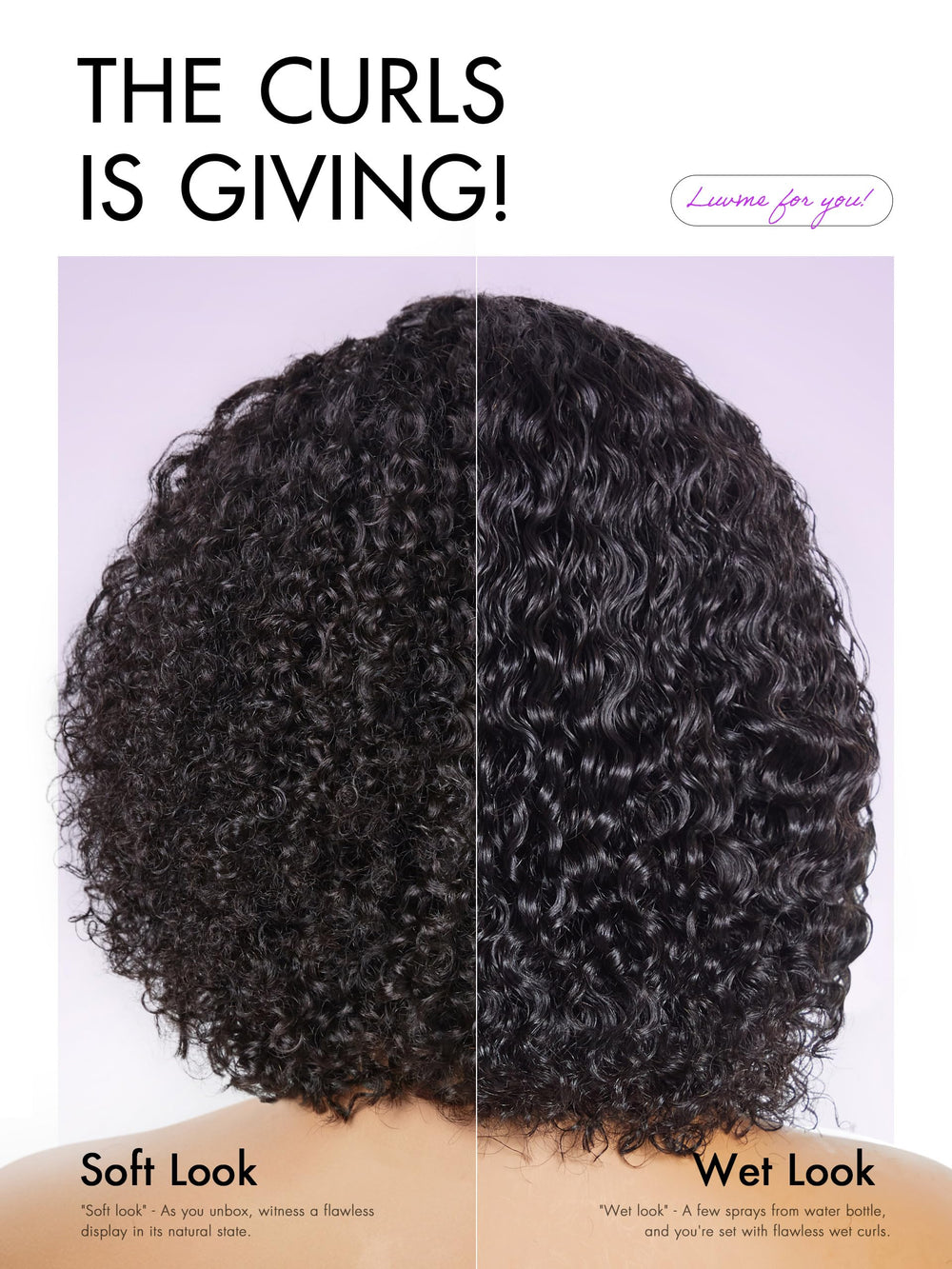 LUVME HAIR undetectable HD lace wig delivers natural scalp blending.