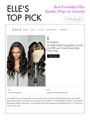 LUVME HAIR virgin human hair presents a natural look and feel