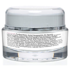 LUX Allure Ageless Moisturizer jar closeup highlighting rich non-greasy texture