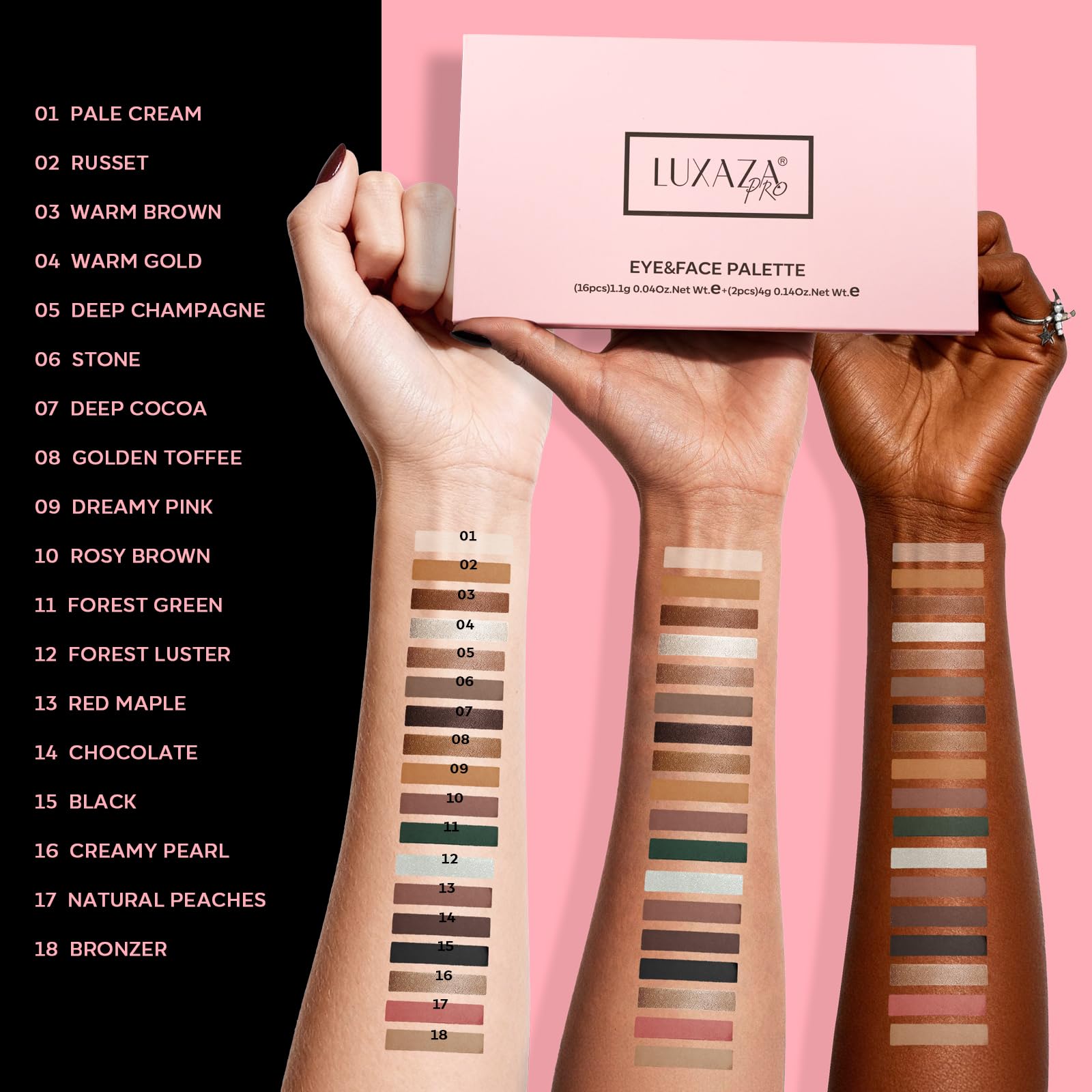 LUXAZA PRO brow contour precision for clean definition