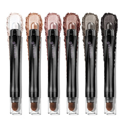 LUXAZA PRO brown eyeshadow stick set with neutral shades for everyday elegance.