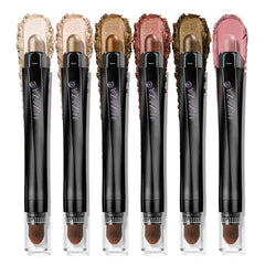 LUXAZA PRO Brown Neutral Eyeshadow Stick collection for versatile, everyday natural looks.