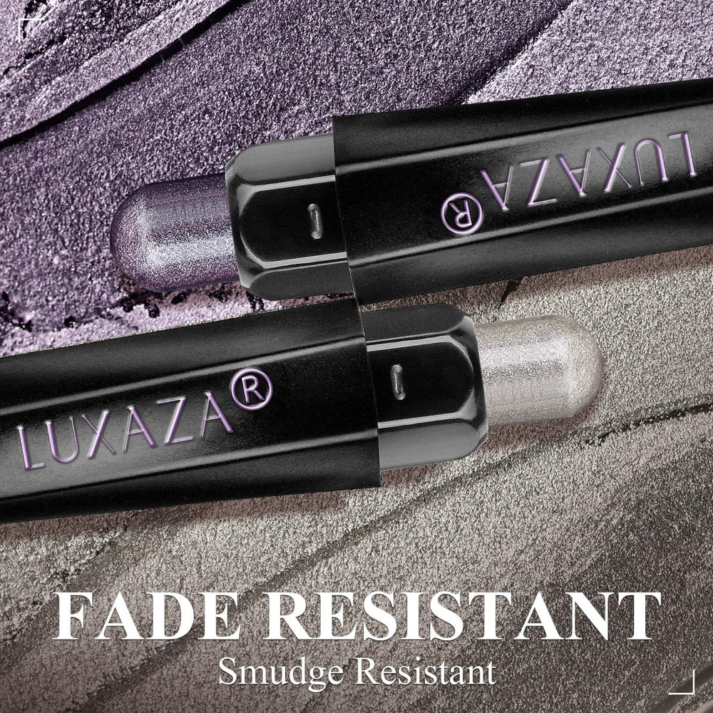 LUXAZA PRO built-in blending brush aids seamless shading.