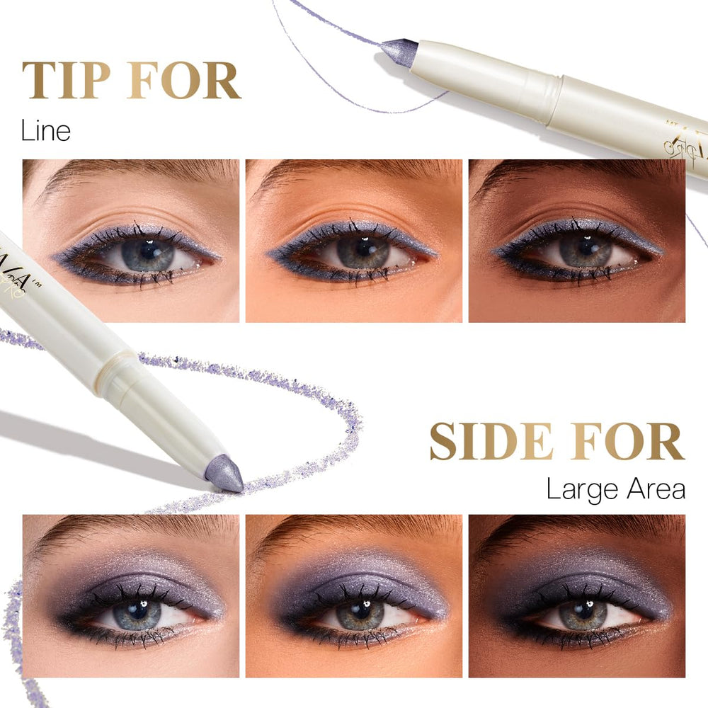 LUXAZA PRO built in sharpener for precise liner and smoky edges