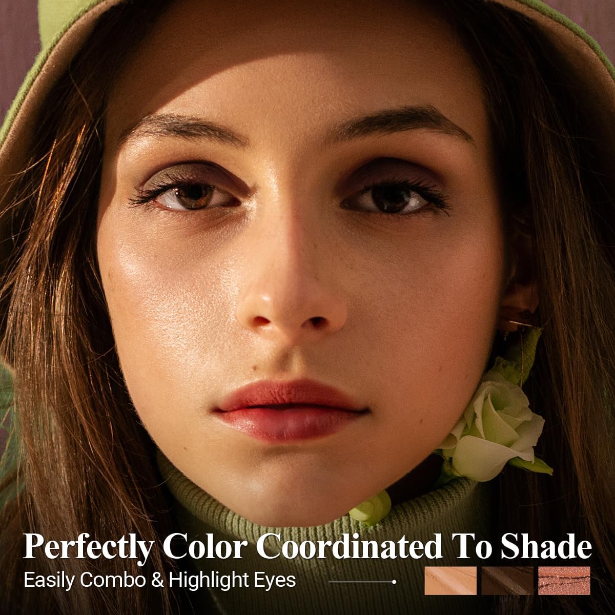 LUXAZA PRO Coral Island hexagonal tube provides secure grip during makeup