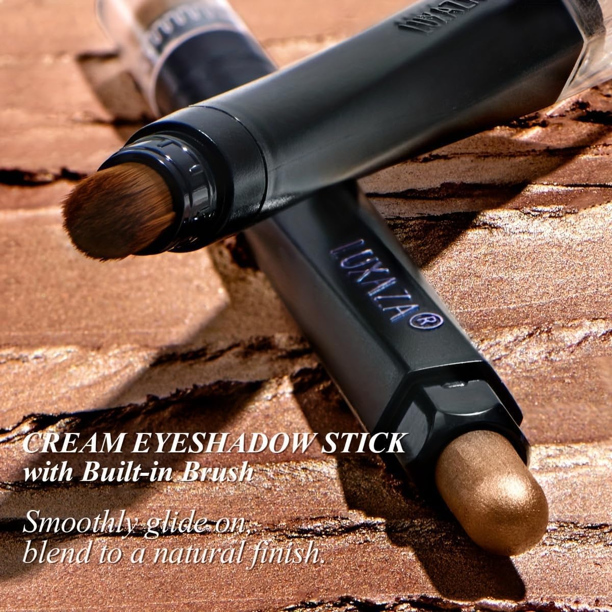 LUXAZA PRO creamy formula glides on smoothly without clumping.