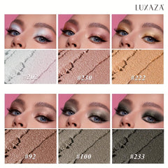 Built-in brush on LUXAZA PRO eyeshadow stick for easy blending and precise application.