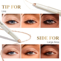 Luxaza Pro caramel latte swatches reveal creamy, blendable color.