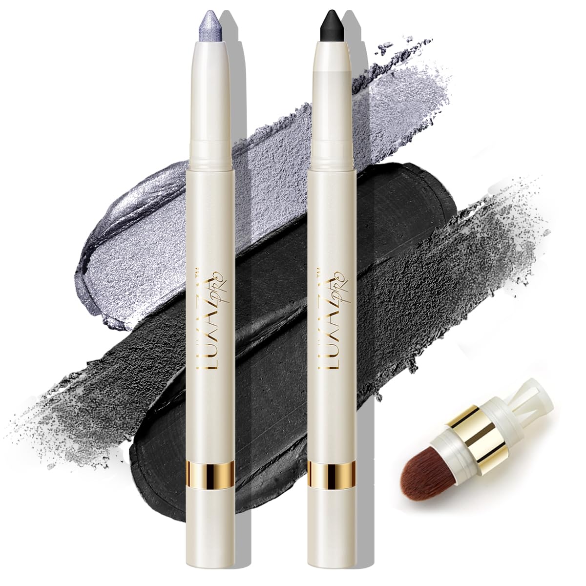LUXAZA PRO eyeshadow stick multi use for eyes and face makeup on the go