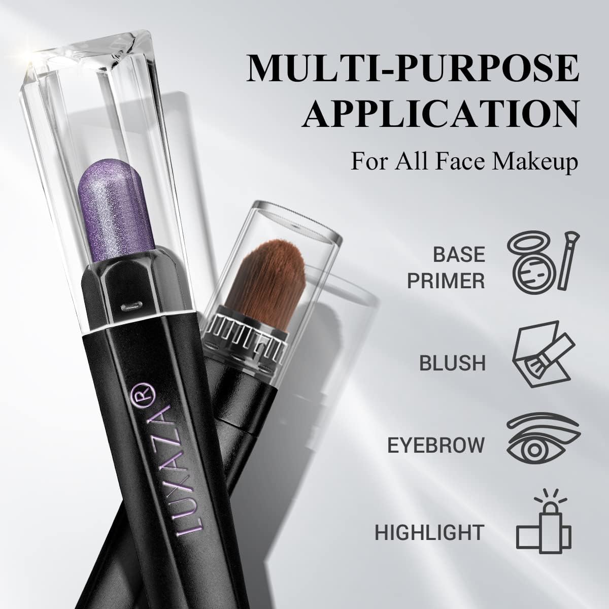 LUXAZA PRO gift-ready packaging emphasizes premium makeup lover experience
