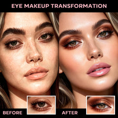 LUXAZA PRO matte and shimmer finishes for depth in makeup looks