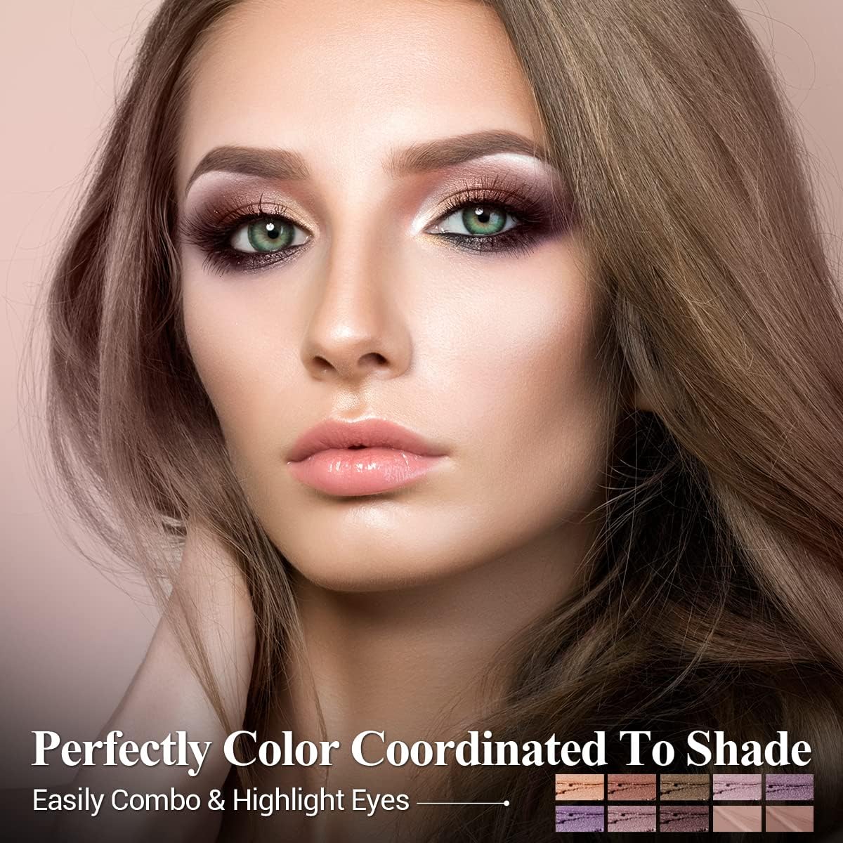 LUXAZA PRO neutral color collection palette showcases coordinated everyday shades