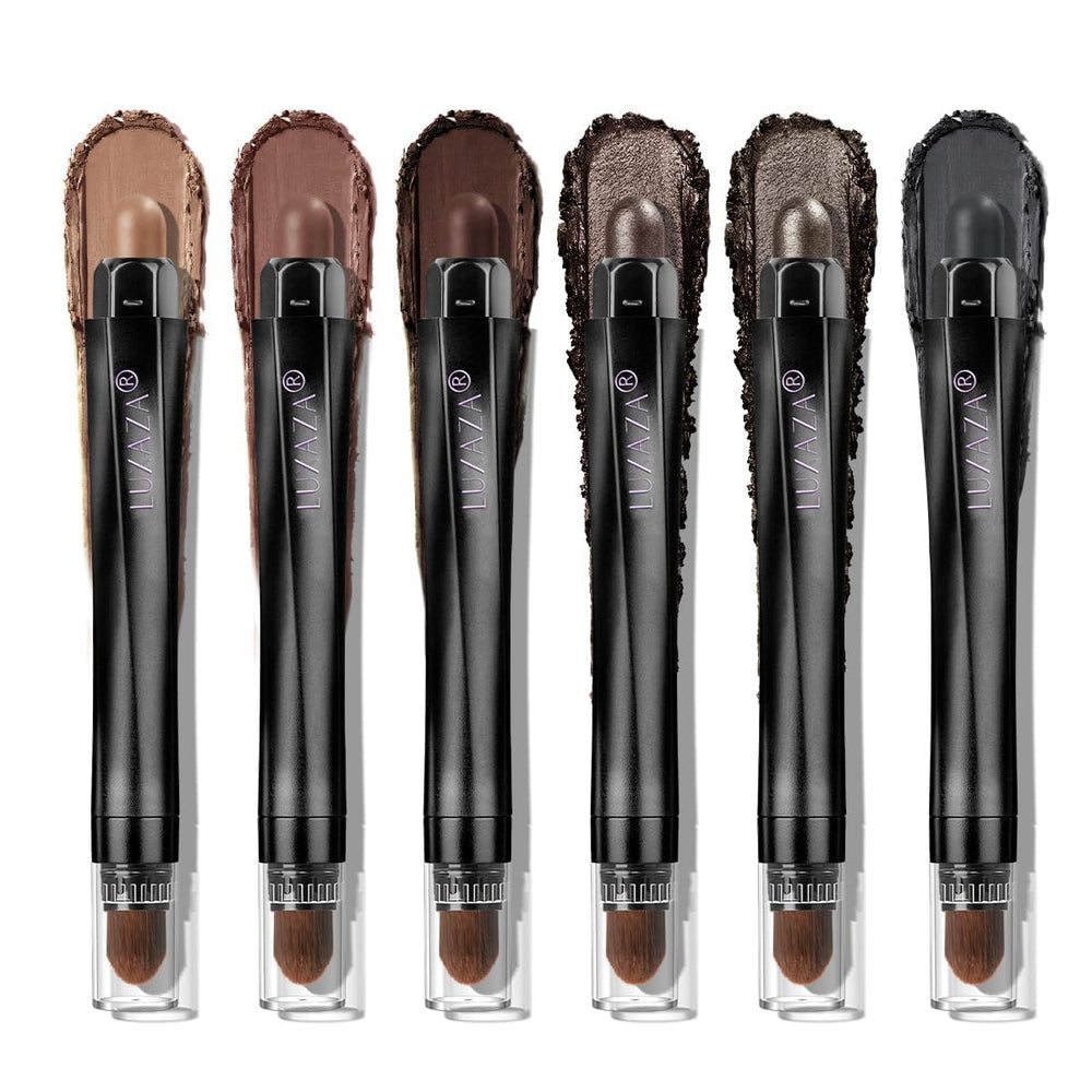 Luxaza Pro neutral eyeshadow stick set for versatile day-to-night looks