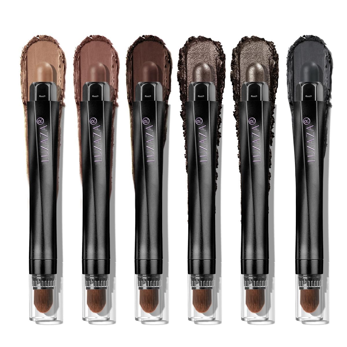 Luxaza Pro neutral eyeshadow stick set for versatile day-to-night looks