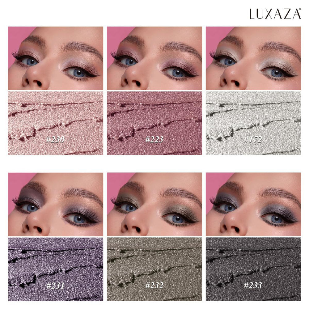 LUXAZA PRO neutral shimmer eyeshadow sticks for everyday radiant eyes.