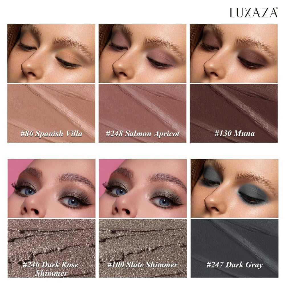 Luxaza Pro soft cream glide for smooth color payoff