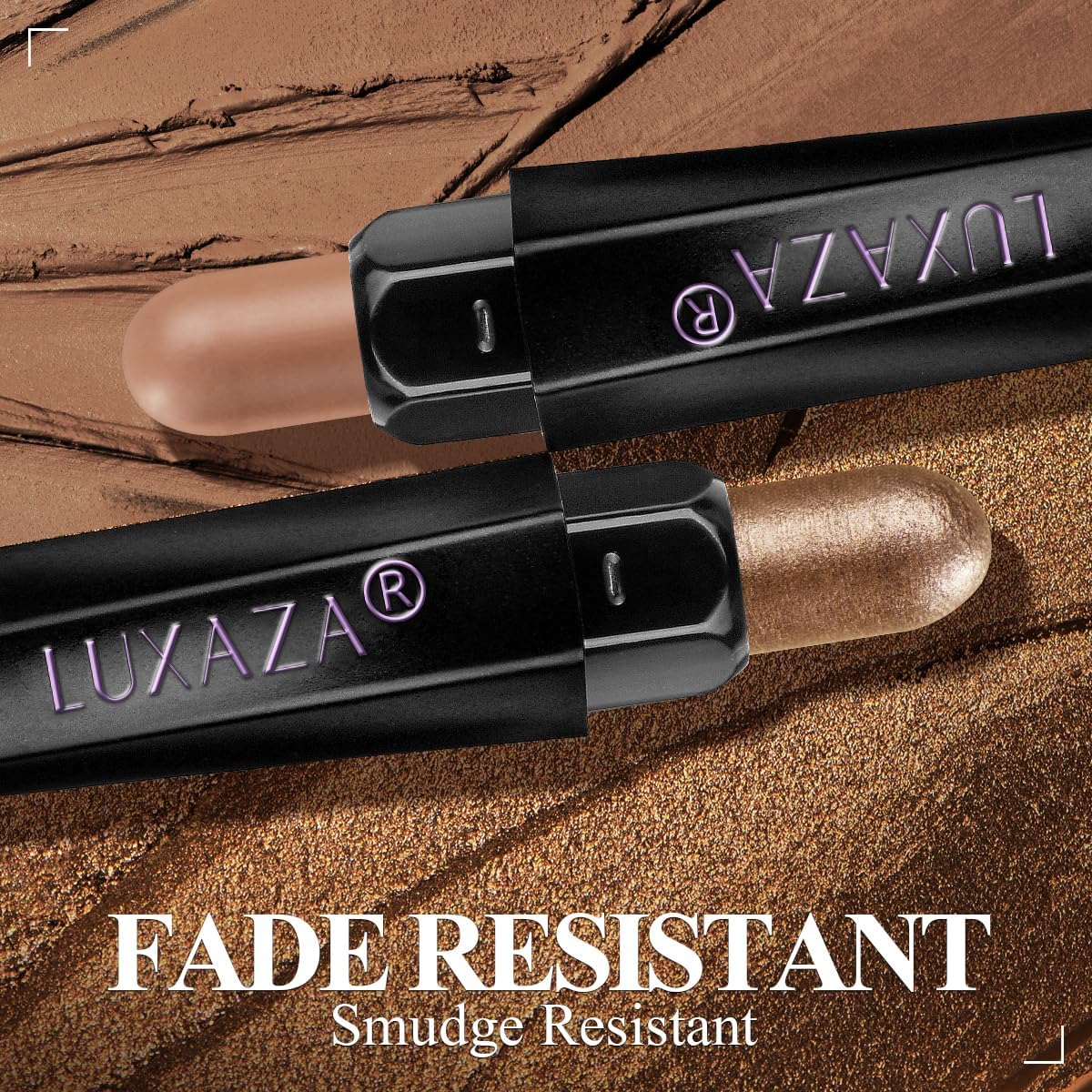 LUXAZA PRO soft cream texture enables smooth, even color application