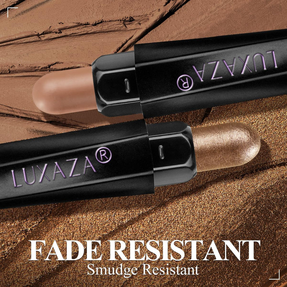LUXAZA PRO soft cream texture enables smooth, even color application