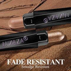LUXAZA PRO soft cream texture enables smooth, even color application
