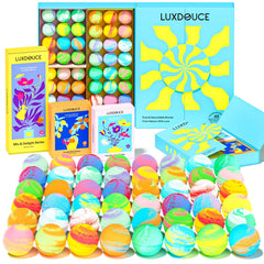 LUXDOUCE 48-pack gift set box front, ideal for gifting.