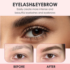 Luxe Cosmetics color develops to deep black for richer lash and brow color.