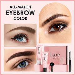 Luxe Cosmetics lash application demonstrates bold definition with a safe, vegan formula.
