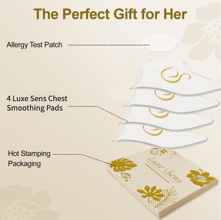 Luxe Sens Reusable Silicone Patches offering 15–20 wears per patch