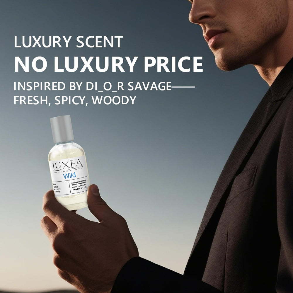 LUXEA Wild lavender heart note conveys sophisticated evening versatility.
