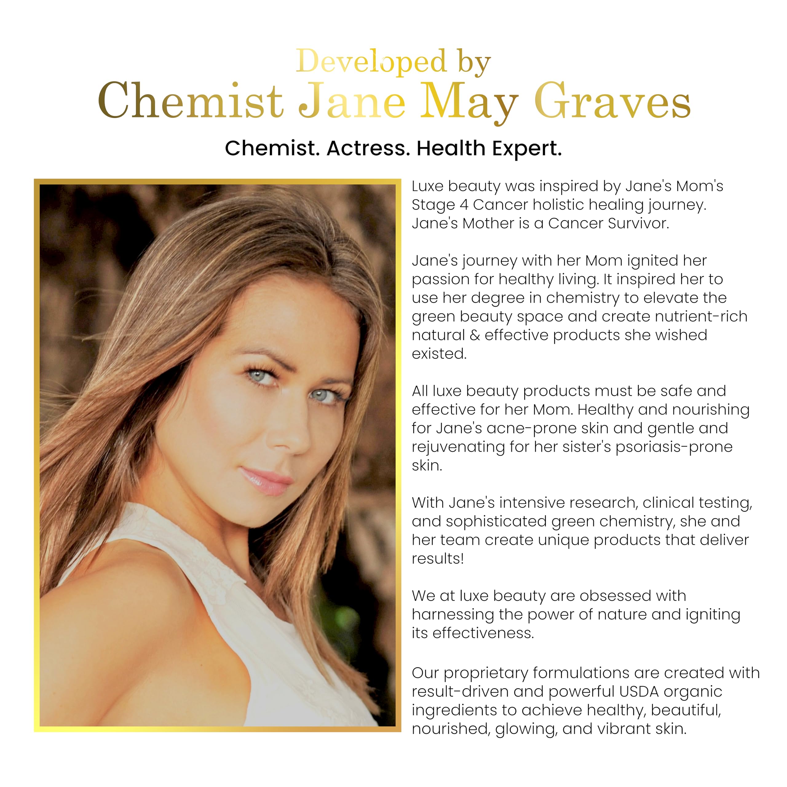 LUXEBEAUTY lotion ideal for dry, oily, and combination skin types