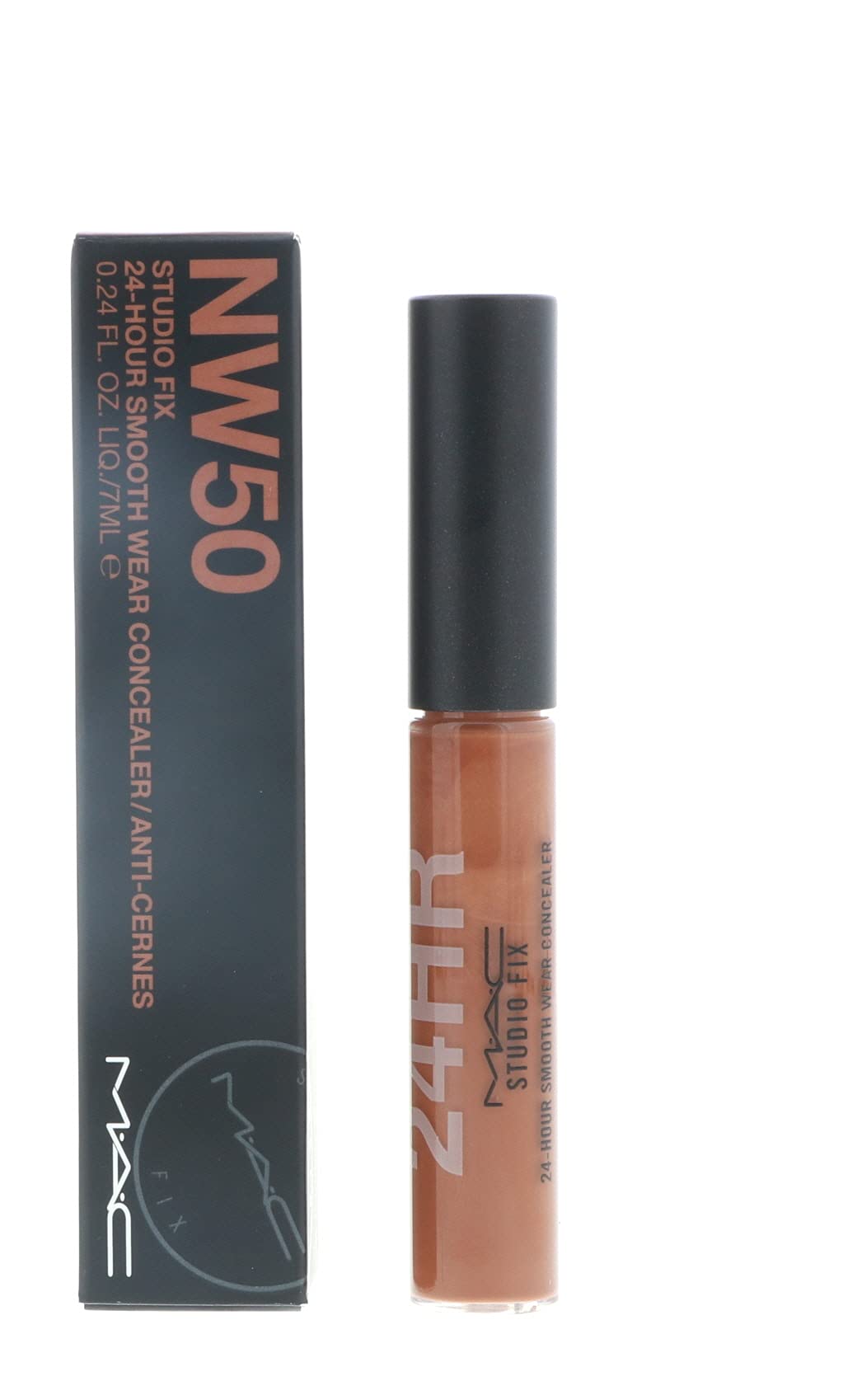 LUXFORIA MAC Studio Fix concealer 24-hour wear swatch for long-lasting coverage