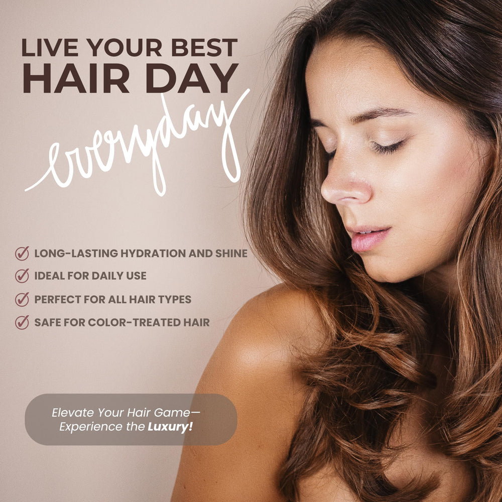 LUXURY TREND Collagen Hair Mask packaging jar showcases premium hair care