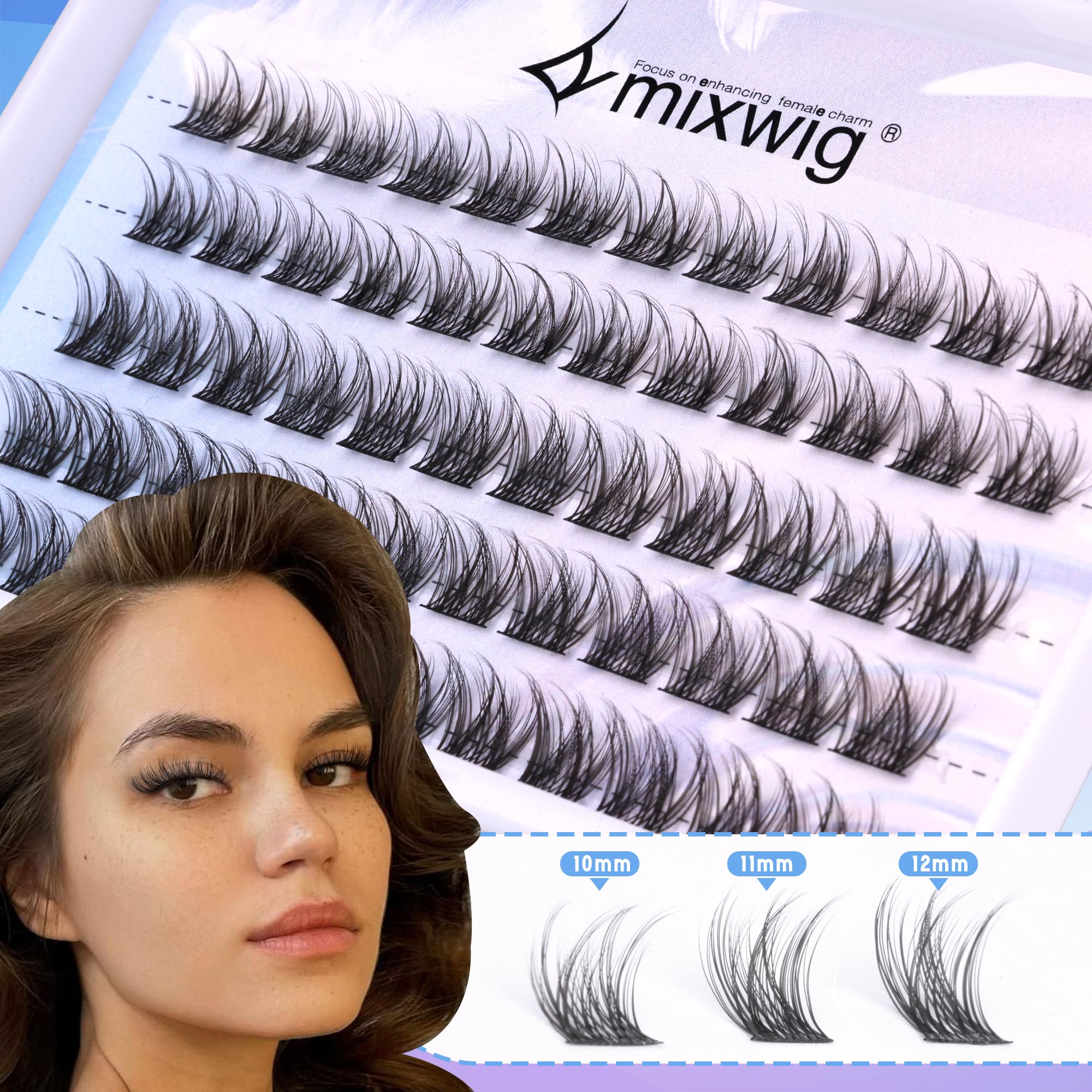 Lvmixwig ultra-thin-band 0.1mm for easy application