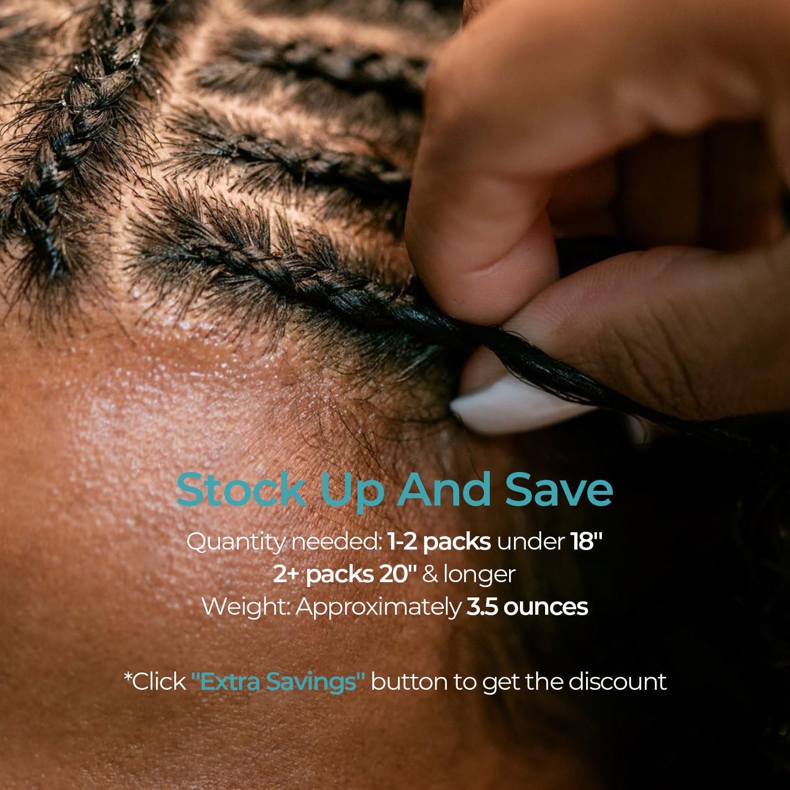 Lvnatu two bundles for versatile length and fuller knotless looks