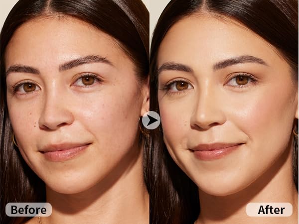 LXSKN travel-size compact enables on-the-go touch-ups.